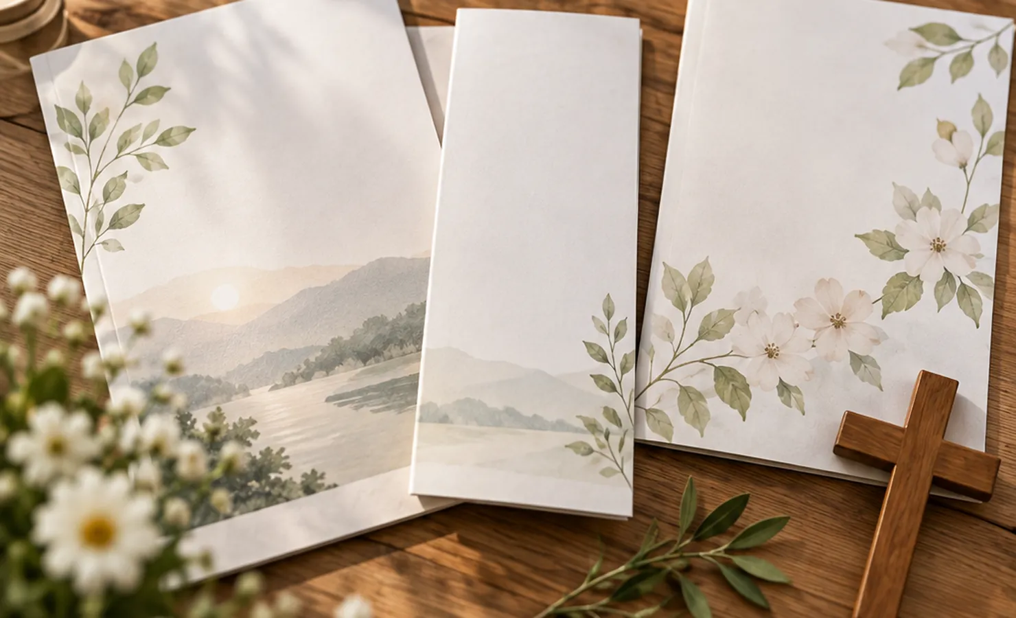교회 디자인·인쇄 책자와 안내 자료